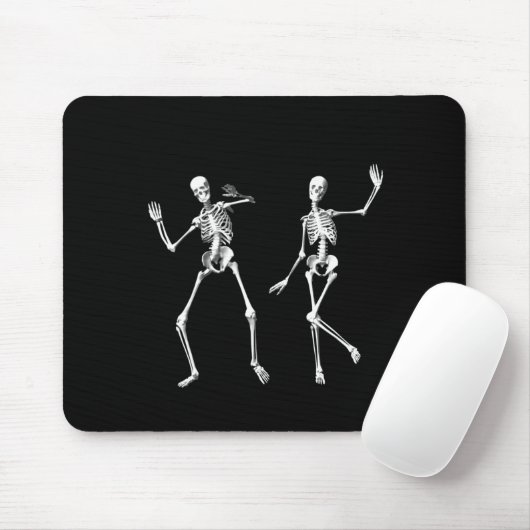 Tapis De Souris Dancing Skeletons Pad Souris (Avec souris)