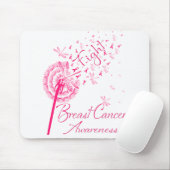 Tapis De Souris Dandelion Combattre le cancer du sein La libellule (Avec souris)