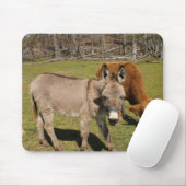 Tapis de souris d'âne et de vache (Avec souris)