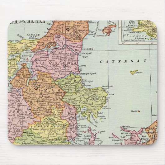 Tapis De Souris Danemark et Islande (Devant)
