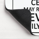 Tapis De Souris Danger Cello (Coin)