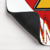 Tapis De Souris Danger Love Mousepad (Coin)