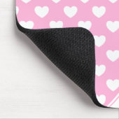 Tapis De Souris Dani - Nom personnalisé Modèle, Pastel Pink (Coin)