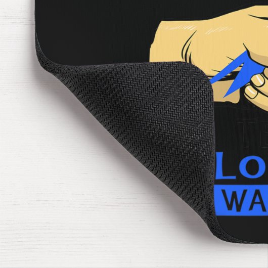 Tapis De Souris Dans cette famille personne ne combat seul l'équip (Coin)