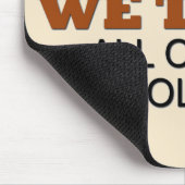 Tapis De Souris Dans Dieu nous faisons confiance à l'humour (Coin)