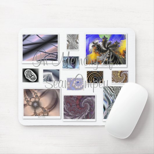 Tapis De Souris Dans la mémoire du mousepad (Avec souris)