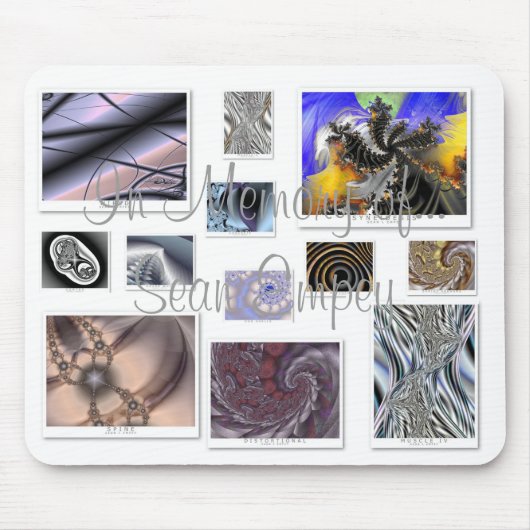 Tapis De Souris Dans la mémoire du mousepad (Devant)