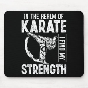 Tapis De Souris Dans Le Domaine Du Karaté Je Trouve Ma Force Karat