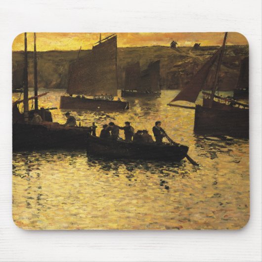 Tapis De Souris Dans le port, 1895 (Devant)