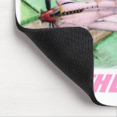 Tapis De Souris Dans le rose (Coin)