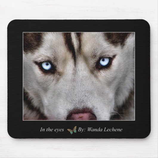 Tapis De Souris Dans les yeux (Devant)