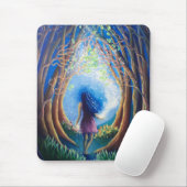 Tapis de souris Dans mon élément - Peinture origin (Avec souris)