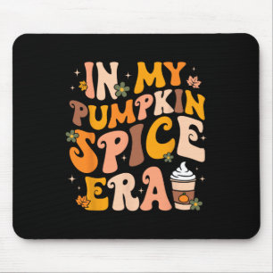 Tapis De Souris Dans Mon Époque Citrouille Épice Automne Thanksgiv