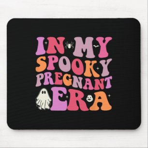 Tapis De Souris Dans Mon Époque Enceinte Éffrayante Halloween Gros