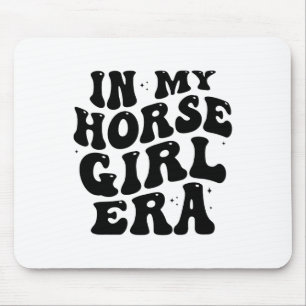 Tapis De Souris Dans Mon Ere De Fille Cheval Equestrian équitation