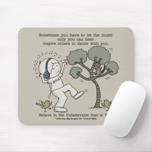 Tapis De Souris Danse (Avec souris)