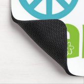 Tapis De Souris Danse d'amour de paix (Coin)