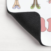 Tapis De Souris Danse de Ballerinas (Coin)