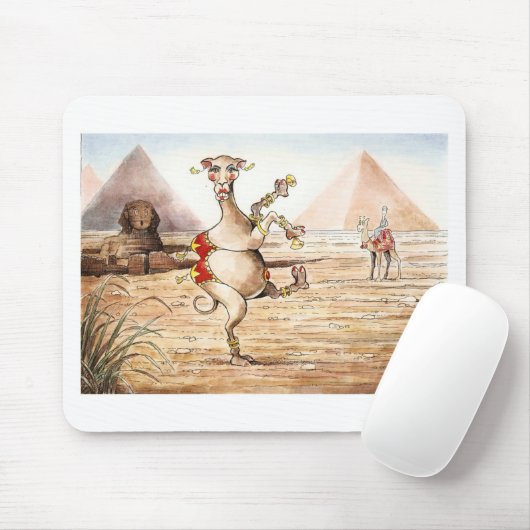 Tapis De Souris Danse de chameau (Avec souris)