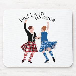 Tapis De Souris Danse de Highland Reel Écossaise