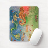 Tapis De Souris Danse de l'hippocampe (Avec souris)