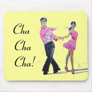 Tapis De Souris Danse de salon de Cha Cha Cha