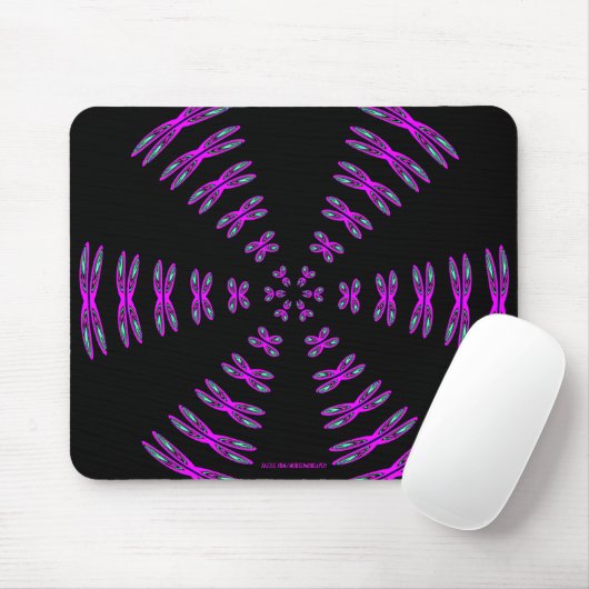 Tapis De Souris Danse des anges Mousepad d'améthyste (Avec souris)