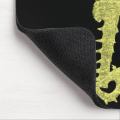 Tapis De Souris Danse Des Chevaux De Mer (Jaune) (Coin)