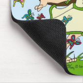 Tapis De Souris Danse des papillons (Coin)