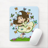 Tapis De Souris Danse des papillons (Avec souris)