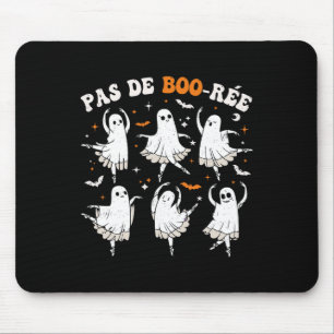 Tapis De Souris Danse d'Halloween Pas De Boo-rée Ghost Ballet