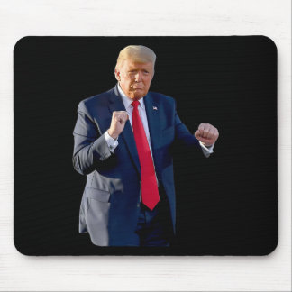 Tapis De Souris Danse drôle de Trump dansant comme un criminel Vot