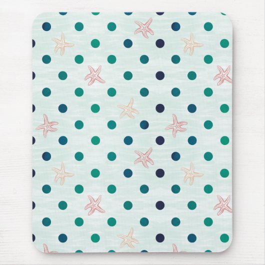 Tapis De Souris Danse étoilée à pois (Devant)