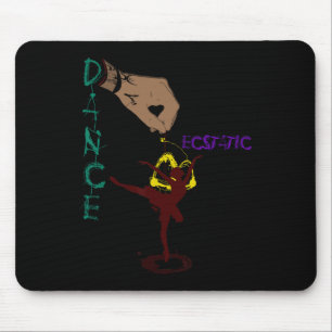 Tapis De Souris Danse extatique Llerina Danseuse en tutu en danse 