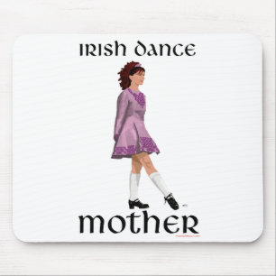 Tapis De Souris Danse Irlandaise à Pas de Mère - Mauve