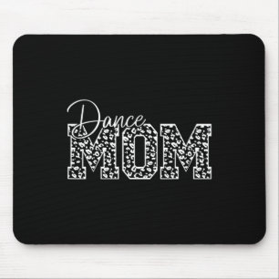 Tapis De Souris Danse Maman Leopard Cheetah Drôle Drôle Danser Lov