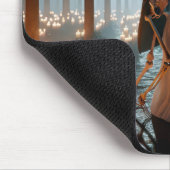 Tapis De Souris Danse Mariage d'Halloween (Coin)