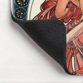 Tapis De Souris Danse par Alfons Mucha 1898 (Coin)