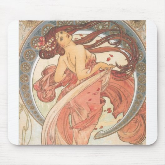 Tapis De Souris Danse par Mucha (Devant)