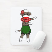 Tapis De Souris Danse polynésienne Sockmonkey - Mousepad (Avec souris)