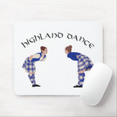 Tapis De Souris Danse Reel des Highlands écossais (Avec souris)