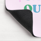 Tapis De Souris Danse salsa typographie rétro moderne  (Coin)