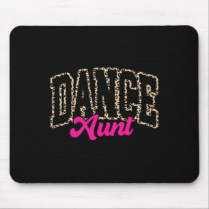 Tapis De Souris Danse Tante Léopard Danser Tante Vie Filles Femmes
