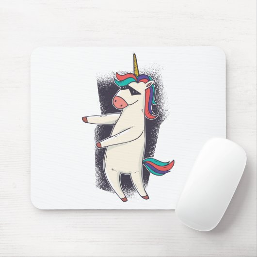Tapis De Souris Danse Unicorne Floss (Avec souris)