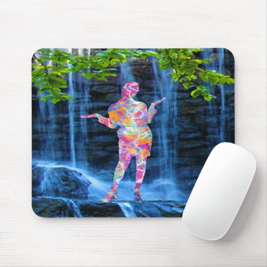 Tapis de souris Danser avec la nature (Avec souris)