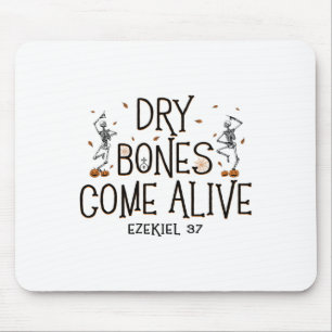 Tapis De Souris Danser Squelette Sec Bones Venez Vivant Halloween