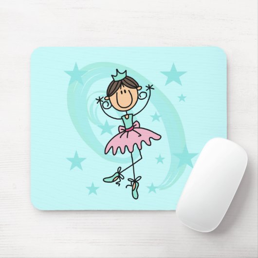 Tapis De Souris Danseur classique - T-shirts Brown et cadeaux (Avec souris)