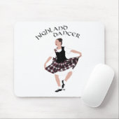 Tapis De Souris Danseur de campagne écossais (Avec souris)