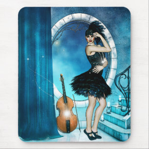 Tapis De Souris Danseur de jazz