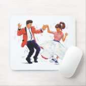 Tapis De Souris danseur d'oscillation avec des chaussures de jupe (Avec souris)